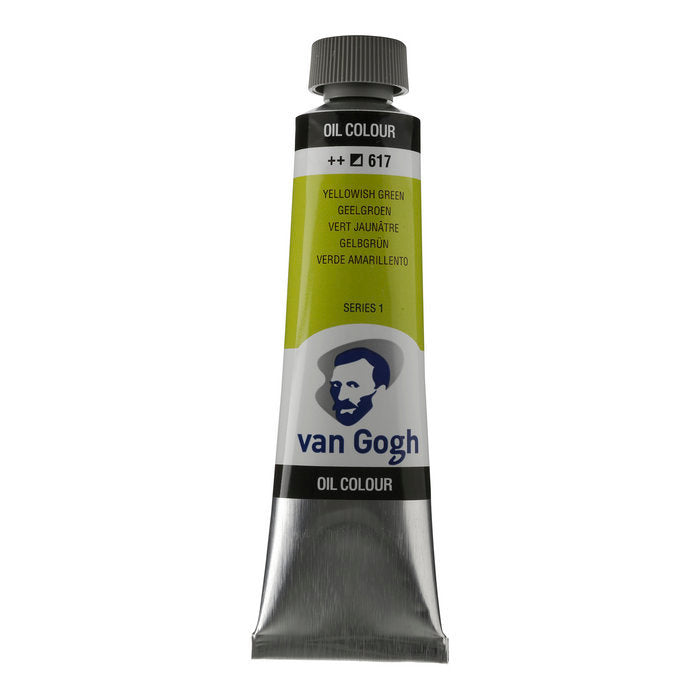 PINTURA OLEO VAN GOGH 40ML VERDE AMARILLO | 3 UNIDADES | (TALENS ESPAÑA)
