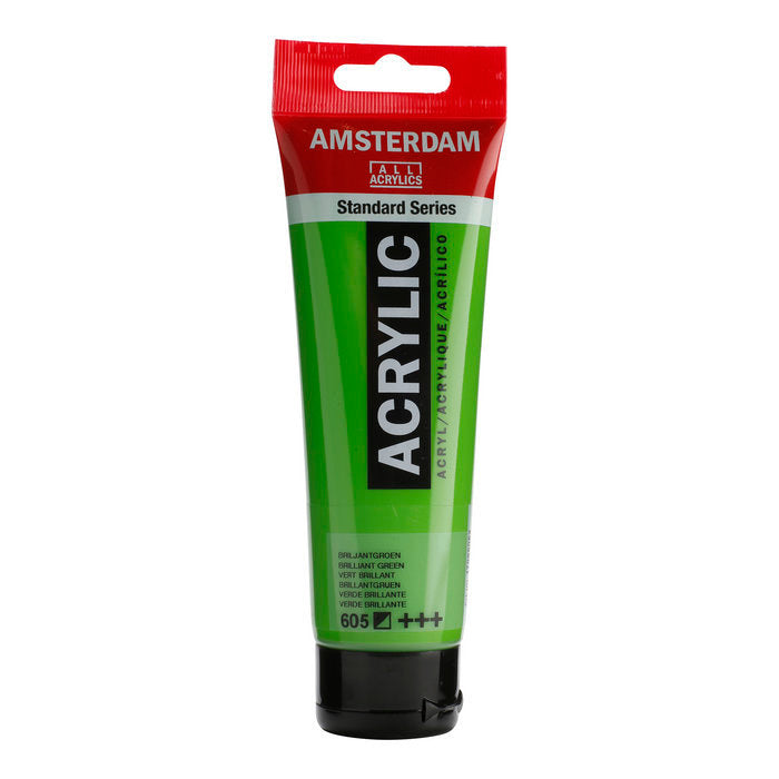 Pintura Acrílica Amsterdam Verde Claro 120 ml TALENS ESPAÑA