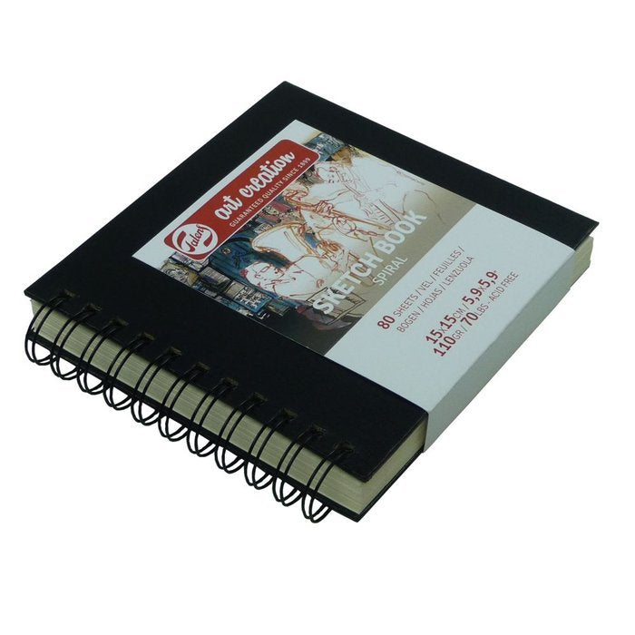 Bloc Espiral Estándar Liso 110g | Talens España | Cartón | Formato Estándar | Pack 5 Unidades Imagen principal del producto