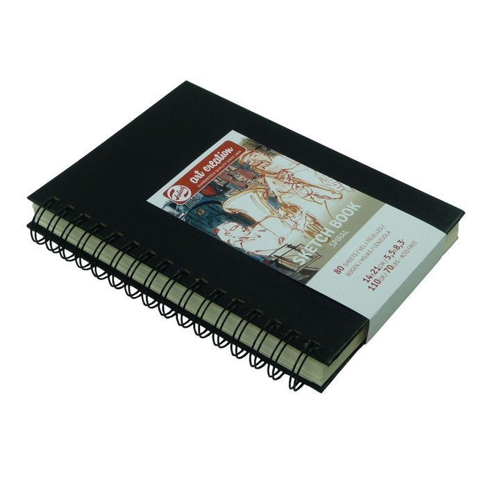 Bloc Espiral Estándar Liso 110g | Talens España | Cartón | Formato Estándar | Pack 5 Unidades Imagen principal del producto