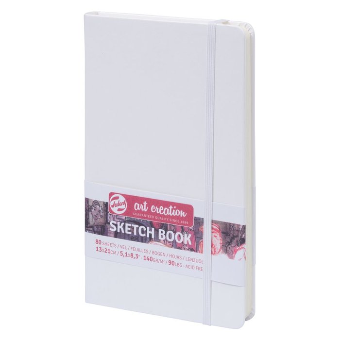 Bloc Espiral Estándar Liso 140g | Talens España | Cartón | Formato Estándar | Pack 1 Unidades