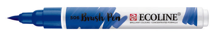 Rotulador ecoline brushpen azul ultramarino oscuro Talens España Imagen principal del producto