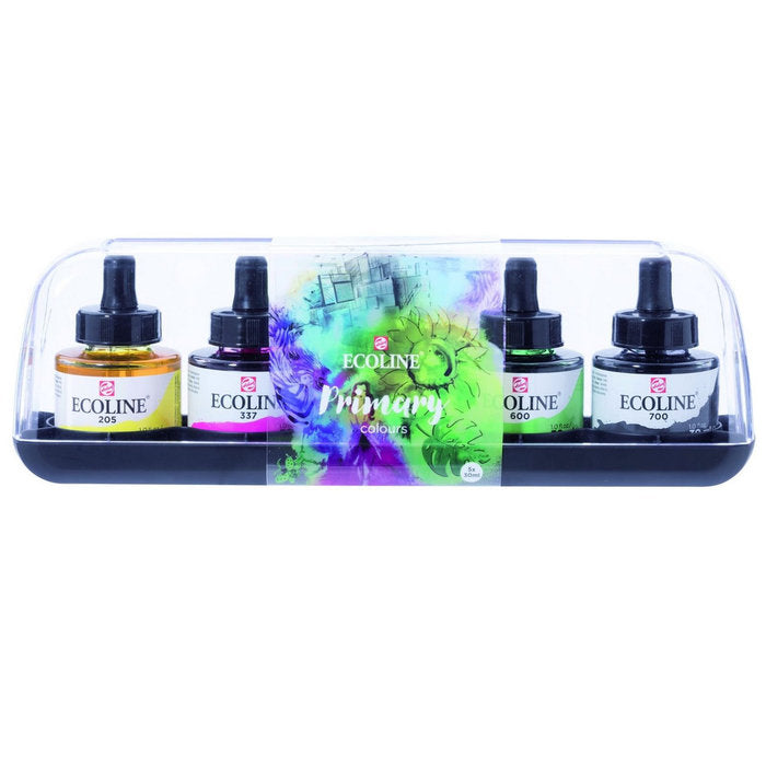 TINTA ECOLINE ESTUCHE PRIMARIO 5 UDS X 30 ML | 1 UNIDADES | (TALENS ESPAÑA) Imagen principal del producto