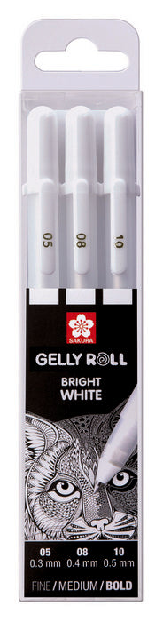 BOLIGRAFO GELLY BASIC WHITE 05/08/10 ESTUCHE 3 UNIDADES | 1 UNIDADES | (TALENS ESPAÑA) Imagen principal del producto