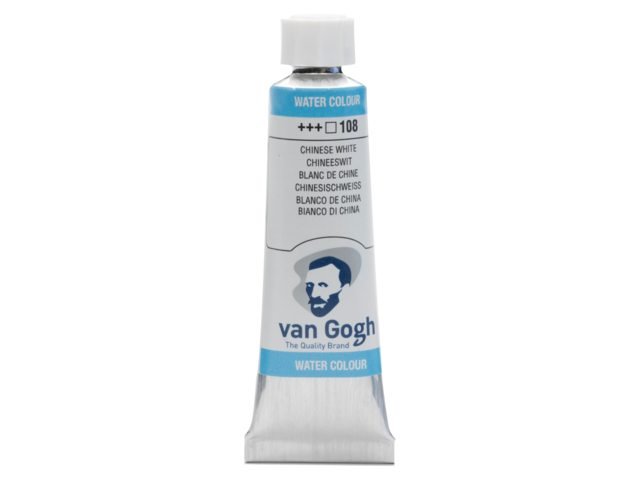 ACUARELA VAN GOGH TUBO 10ML BLANCO CHINA | 3 UNIDADES | (TALENS ESPAÑA)