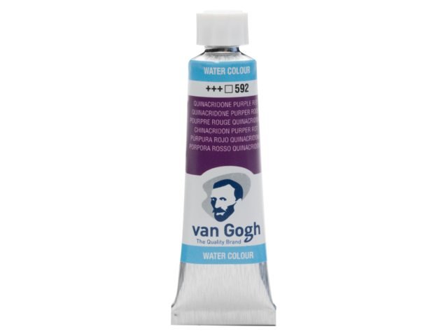 ACUARELA VAN GOGH TUBO 10ML PURPURA ROJO QUINA | 3 UNIDADES | (TALENS ESPAÑA) Imagen principal del producto