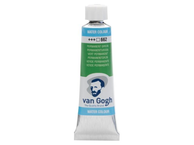 ACUARELA VAN GOGH TUBO 10ML VERDE PERMANENTE | 3 UNIDADES | (TALENS ESPAÑA) Imagen principal del producto
