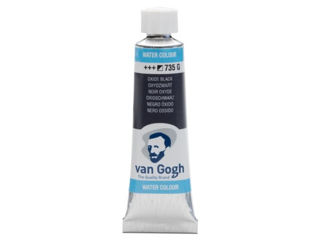 ACUARELA VAN GOGH TUBO 10ML NEGRO OXIDO | 3 UNIDADES | (TALENS ESPAÑA) Imagen principal del producto
