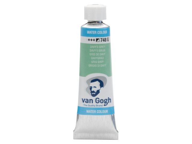 ACUARELA VAN GOGH TUBO 10ML 748 GRIS DAVY | 3 UNIDADES | (TALENS ESPAÑA) Imagen principal del producto