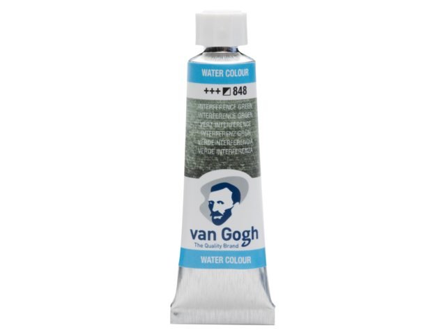 Acuarela Van Gogh tubo 10 ml verde interferencia marca sin marca Imagen principal del producto