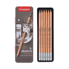 LAPICES DE GRAFITO BRUYNZEEL EXPRESSION ESTUCHE 6 UNIDADES | 1 UNIDADES | (TALENS ESPAÑA)