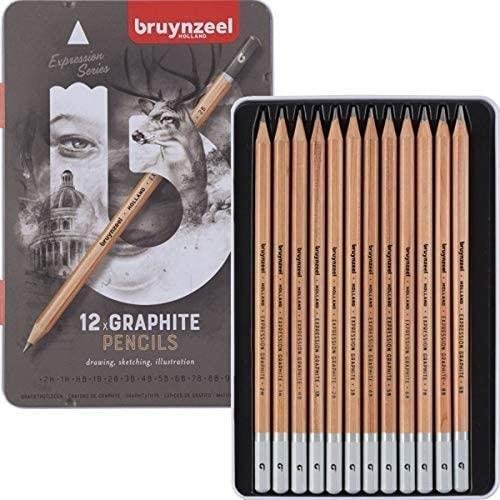 LAPIZ BRUYNZELL 12 GRADUACIONES CAJA METALICA | 1 UNIDADES | (TALENS ESPAÑA)
