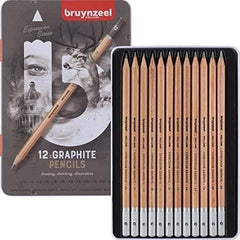 LAPIZ BRUYNZELL 12 GRADUACIONES CAJA METALICA | 1 UNIDADES | (TALENS ESPAÑA)