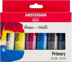 Pintura acrílica colores primarios Talens 20 ml Imagen principal del producto