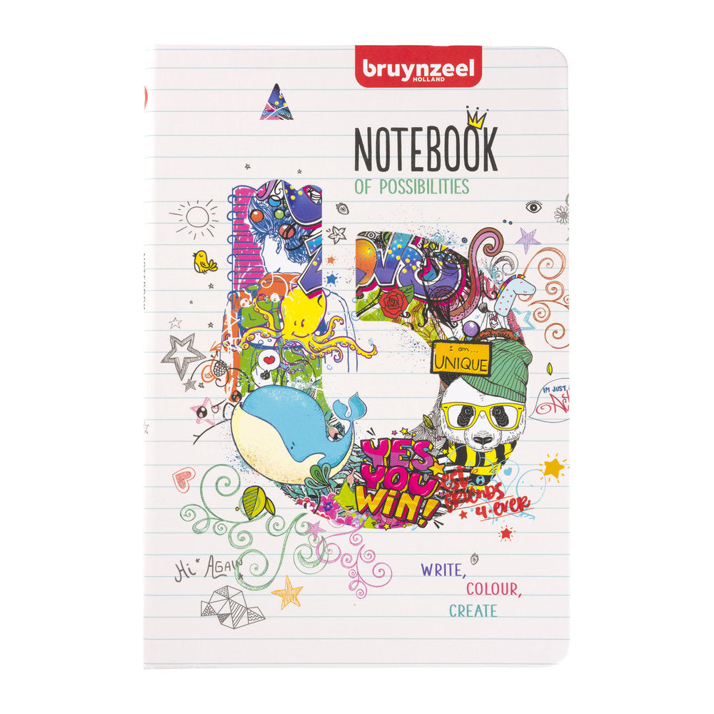 Bloc de Notas Bruynzeel 14,5x21 cm 80 g 160 hojas