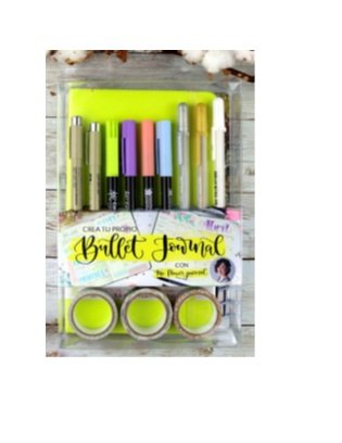 SET BULLET JOURNAL VERDE PASTEL | TALENS ESPAÑA | 1 UNIDAD | 8712079459635 Imagen principal del producto
