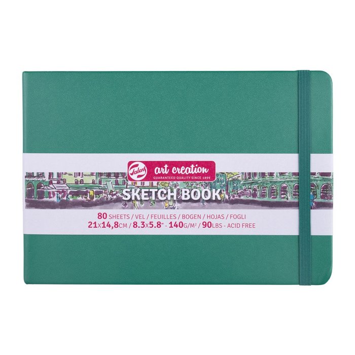 Bloc Espiral Estándar Liso 140g | Talens España | Cartón | Formato Estándar | Pack 1 Unidades