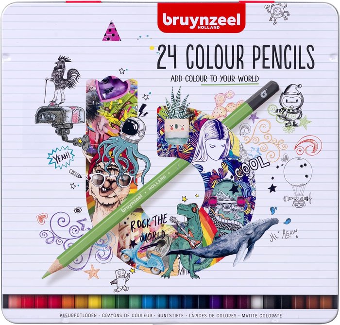LAPIZ BRUYNZEEL 24 COLORES | 1 UNIDADES | (TALENS ESPAÑA) Imagen principal del producto