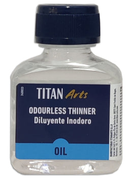Diluyente inodoro Titan 100 ml para manualidades y bellas artes
