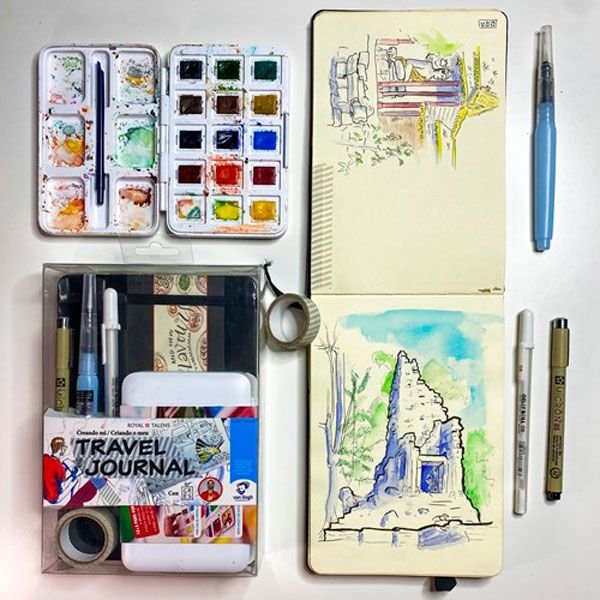 SET TALENS TRAVEL JOURNAL | 1 UNIDADES | (TALENS ESPAÑA) Imagen principal del producto