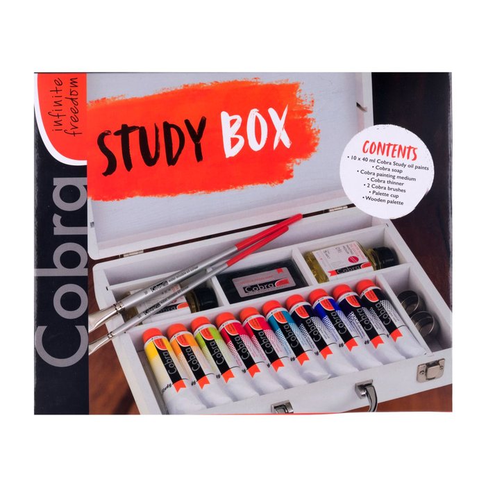 MALETIN COBRA STUDY CAJA 10X40ML+ACCESORIOS | 1 UNIDADES | (TALENS ESPAÑA) Imagen principal del producto