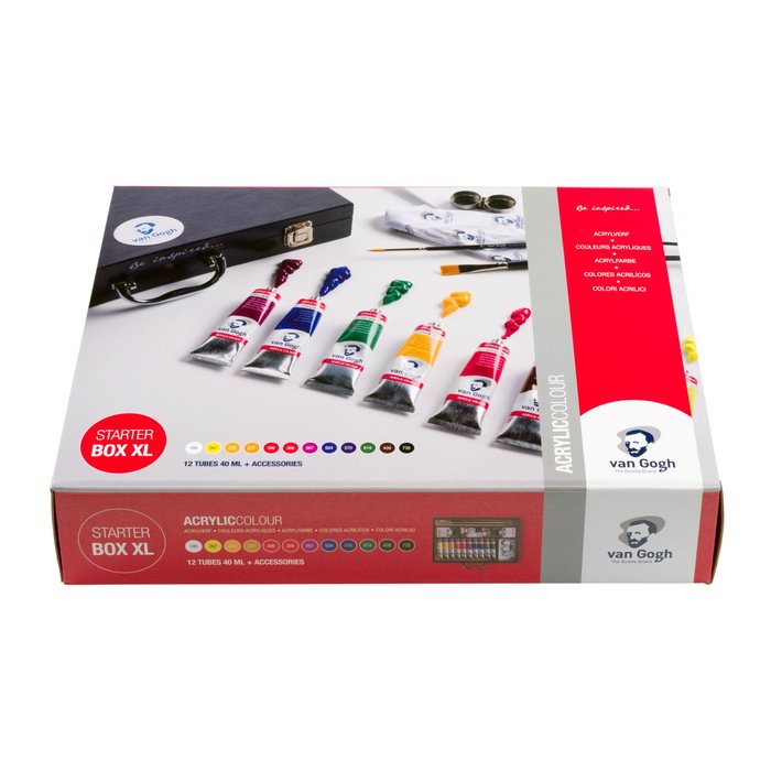 MALETIN VAN GOGH INICIACION XL ACRILICO + ACCESORIOS | 1 UNIDADES | (TALENS ESPAÑA) Imagen principal del producto