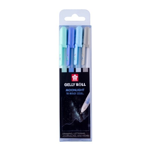 BOLIGRAFO GELLY MOONLIGHT 10 4 COLORES B | 1 UNIDADES | (TALENS ESPAÑA) Imagen principal del producto