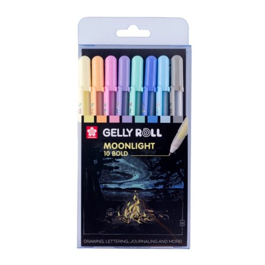 BOLIGRAFO GELLY MOONLIGHT REFERENCIA 10 8 COLORES SURTIDOS | 1 UNIDADES | (TALENS ESPAÑA) Imagen principal del producto