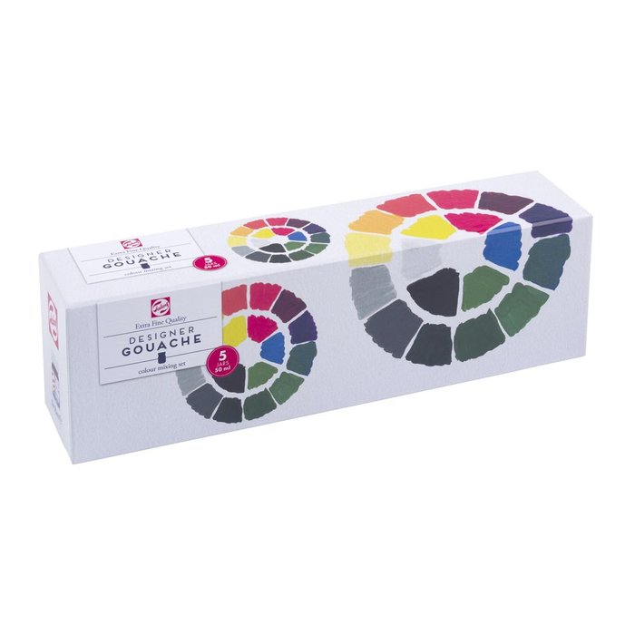 TEMPERA TALENS GOUCHE 50 ML 5 COLORES SURTIDOS | 1 UNIDADES | (TALENS ESPAÑA)
