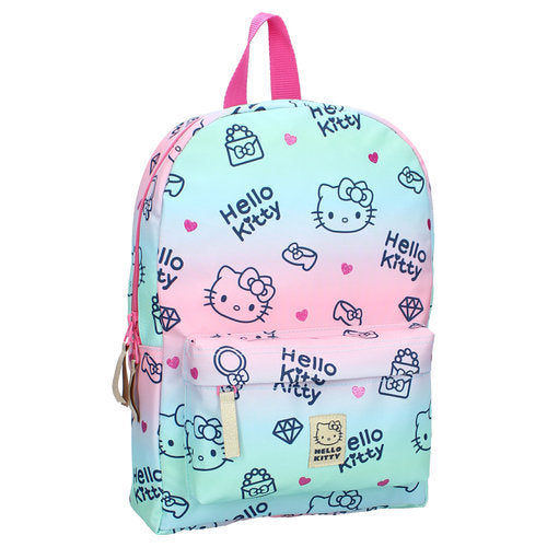 MOCHILA INFANTIL HELLO KITTY PASTEL DEGRADADO | VADOBAG Imagen principal del producto