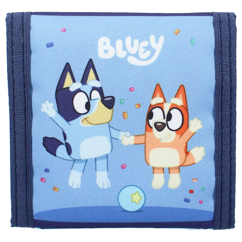Cartera Billetera Infantil Bluey Best Friends Fun VADOBAG