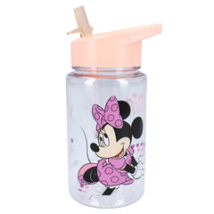 BOTELLA PP CON PAJITA 450ML MINNIE MOUSE DRINK UP | VADOBAG | 1 UNIDAD | 8712645315150