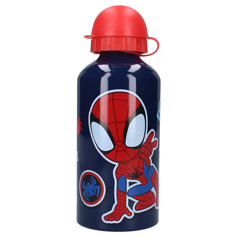 Botella aluminio con tapón y boquilla 500 ml Spidey VADOBAG