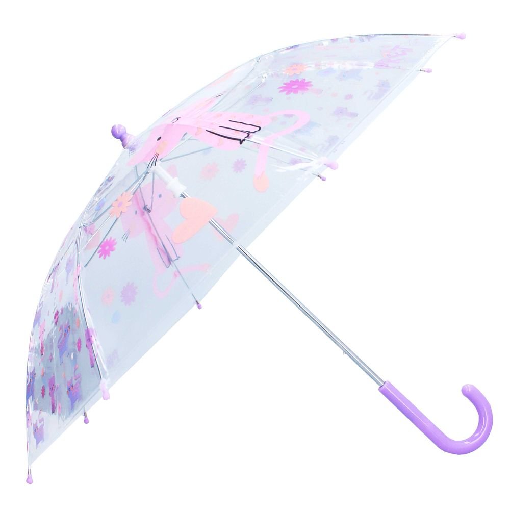 PARAGUAS INFANTIL MANUAL TRANSPARENTE GATITOS RAINY DAYS | VADOBAG | 1 UNIDAD | 8712645316843 Imagen principal del producto