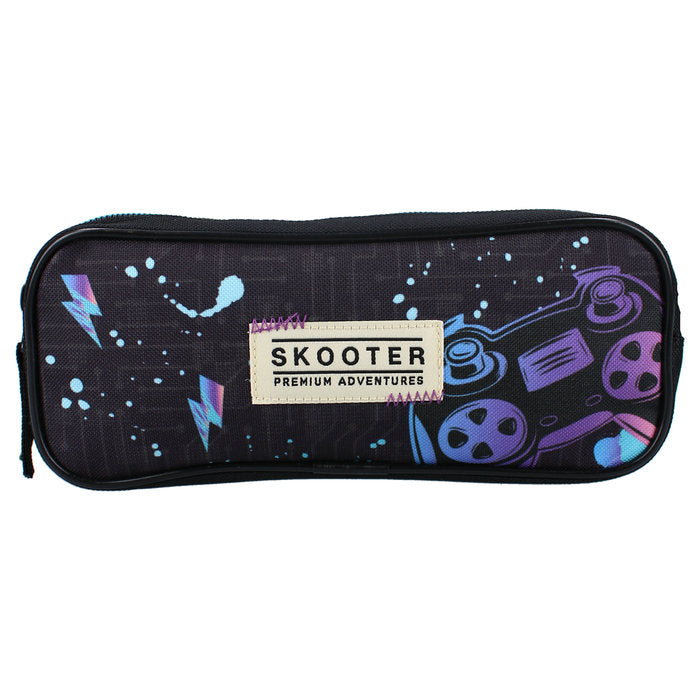 PORTATODO DOBLE SKOOTER GAME FACE ON | VADOBAG Imagen principal del producto