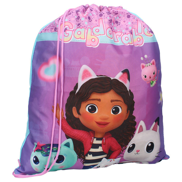 SACO DE CUERDAS INFANTIL GABBY'S UNLIMITED ADVENTURE | VADOBAG Imagen principal del producto