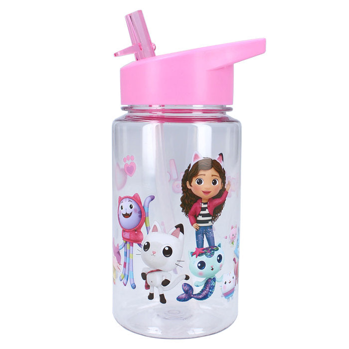 BOTELLA PP CON PAJITA 450ML GABBY´S DOLLHOUSE DRINK UP | VADOBAG | 1 UNIDAD | 8712645318274 Imagen principal del producto