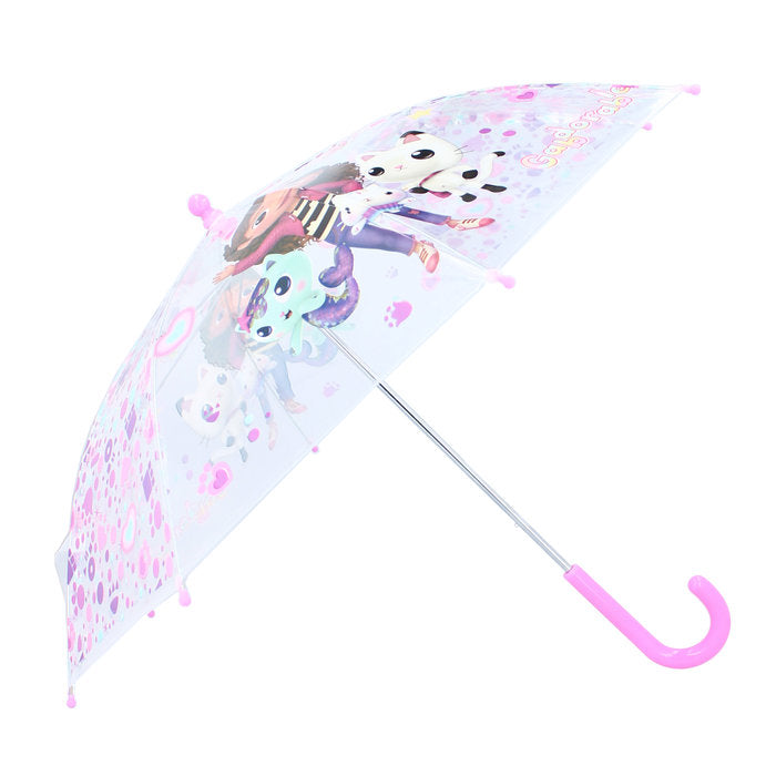 Paraguas infantil transparente Gabby’s Rainy Days VADOBAG