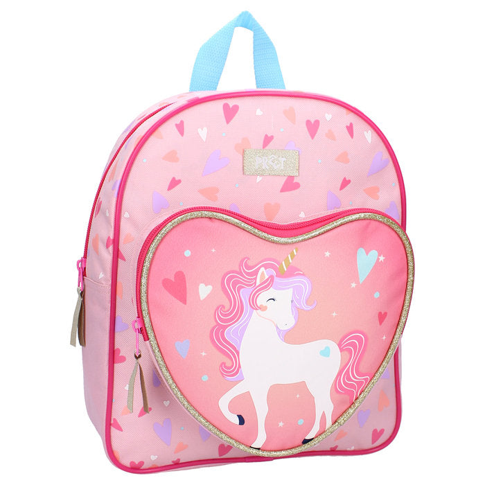 MOCHILA INFANTIL 30CM UNICORN HEART HAPPY GO LUCKY | VADOBAG Imagen principal del producto