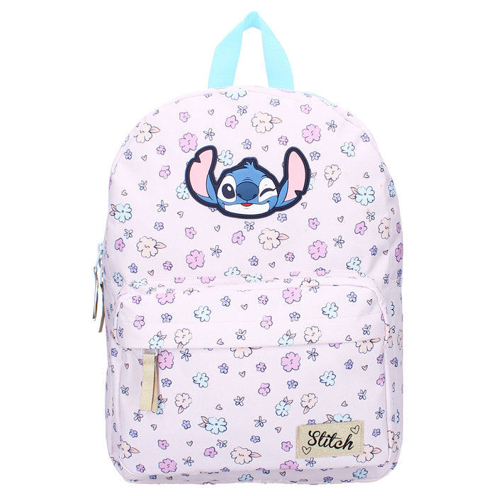 MOCHILA INFANTIL CON BOLSILLO 36CM STITCH BLOOM BAGS | VADOBAG Imagen principal del producto