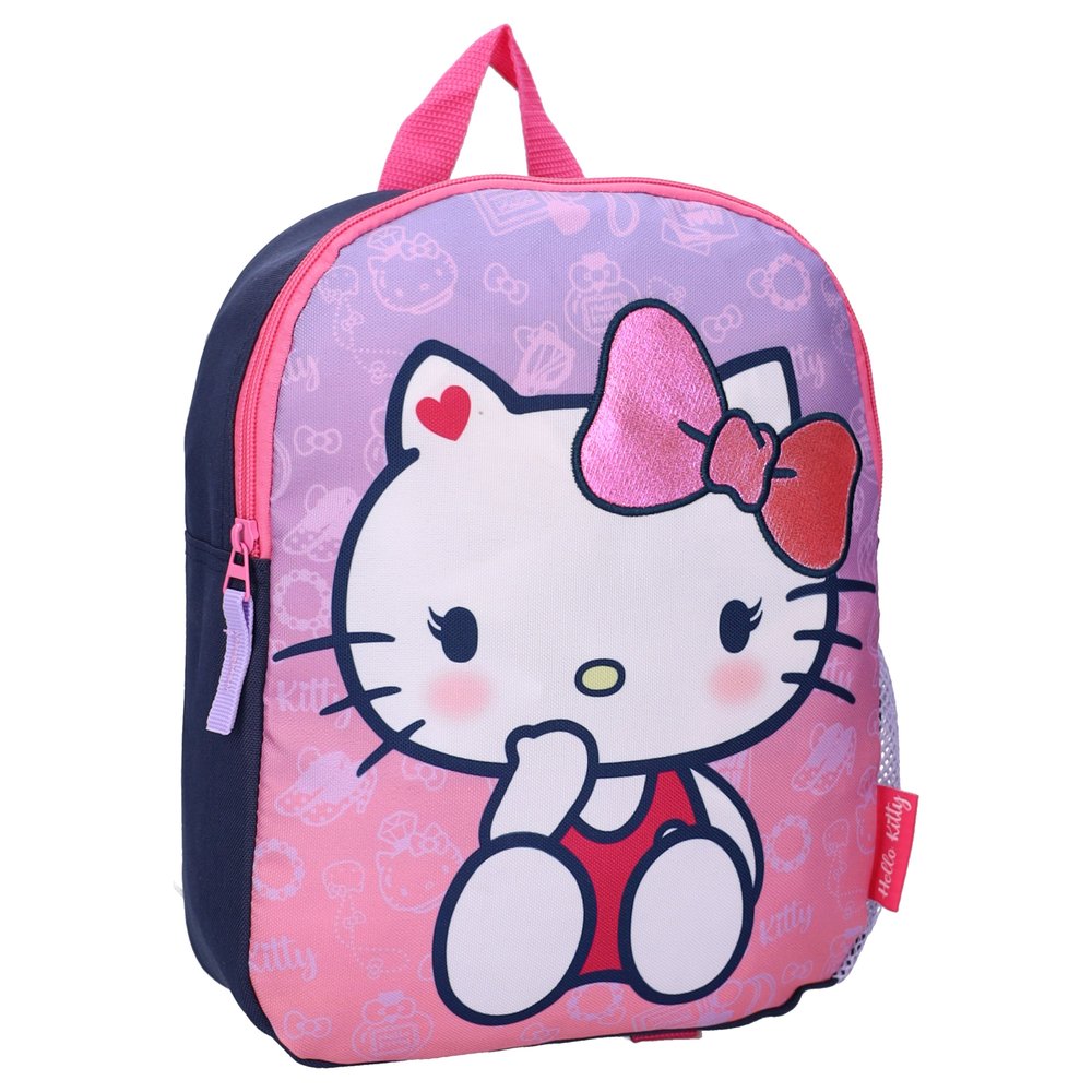 MOCHILA INFANTIL 32X26 HELLO KITTY FLUFFY FRIENDS | VADOBAG Imagen principal del producto