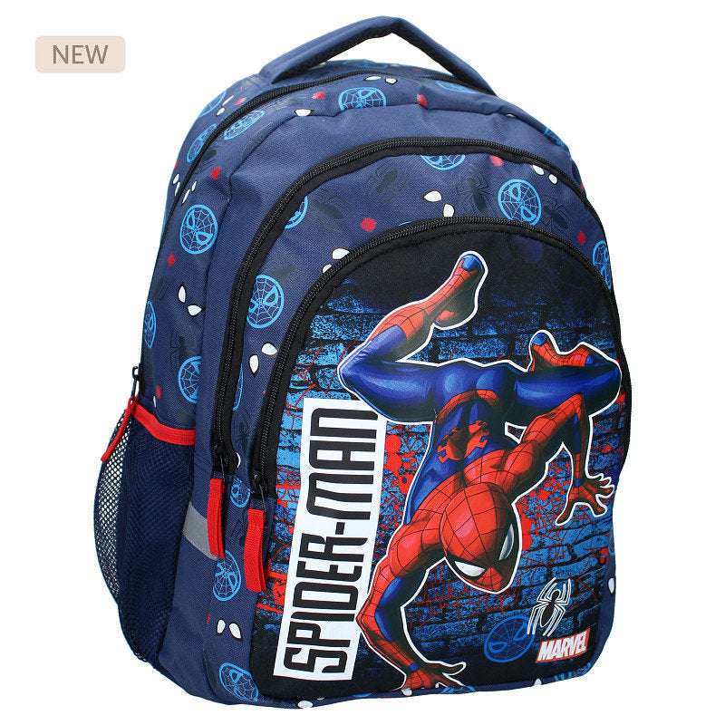 MOCHILA ESCOLAR DOBLE 44CM SPIDERMAN BEYOND AMAZING | VADOBAG Imagen principal del producto