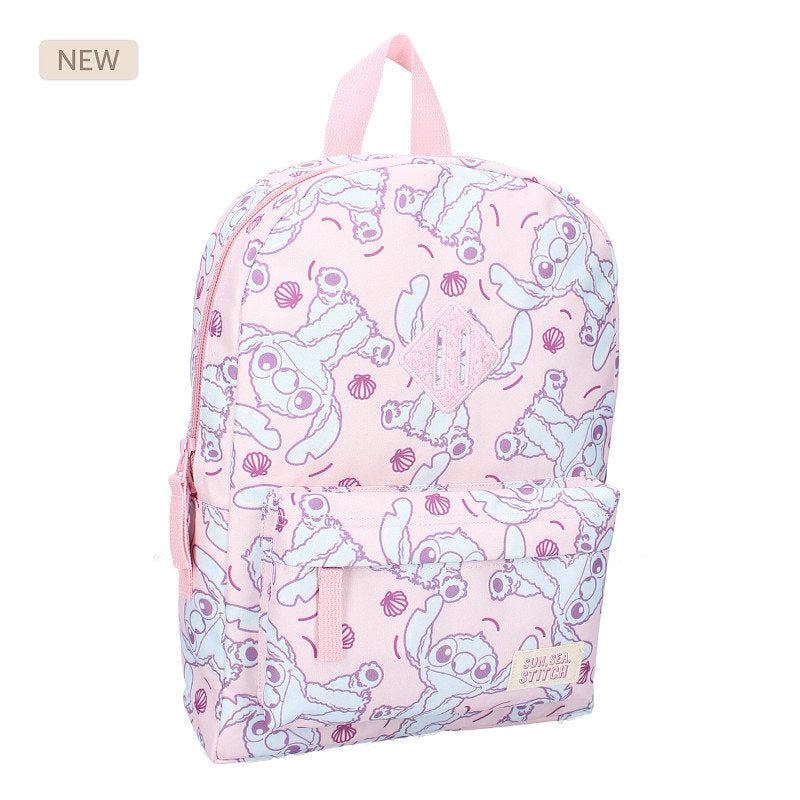MOCHILA INFANTIL 33CM STITCH FRIENDS FIRST | VADOBAG