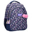 Mochila escolar doble Flower Bomb azul con pompon VADOBAG