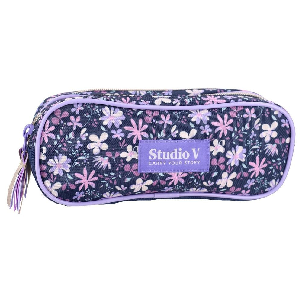 Portatodo Doble Cremallera Flower Bomb VADOBAG Imagen principal del producto