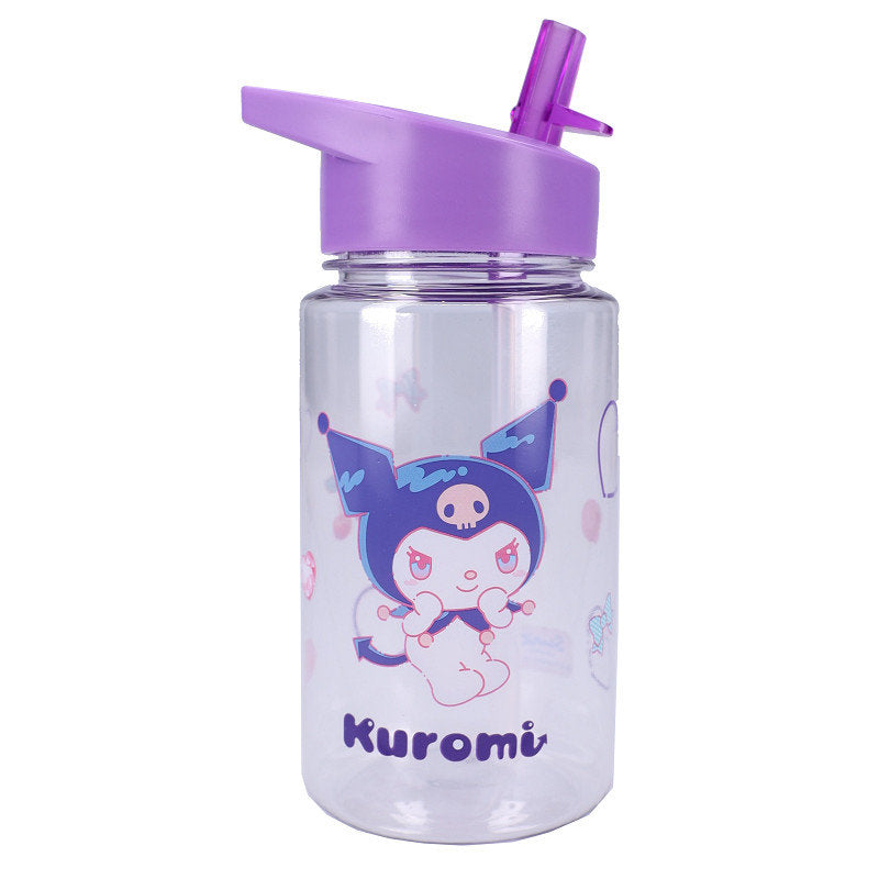 Botella PP con Pajita 450 ml Kuromi & Friends VADOBAG