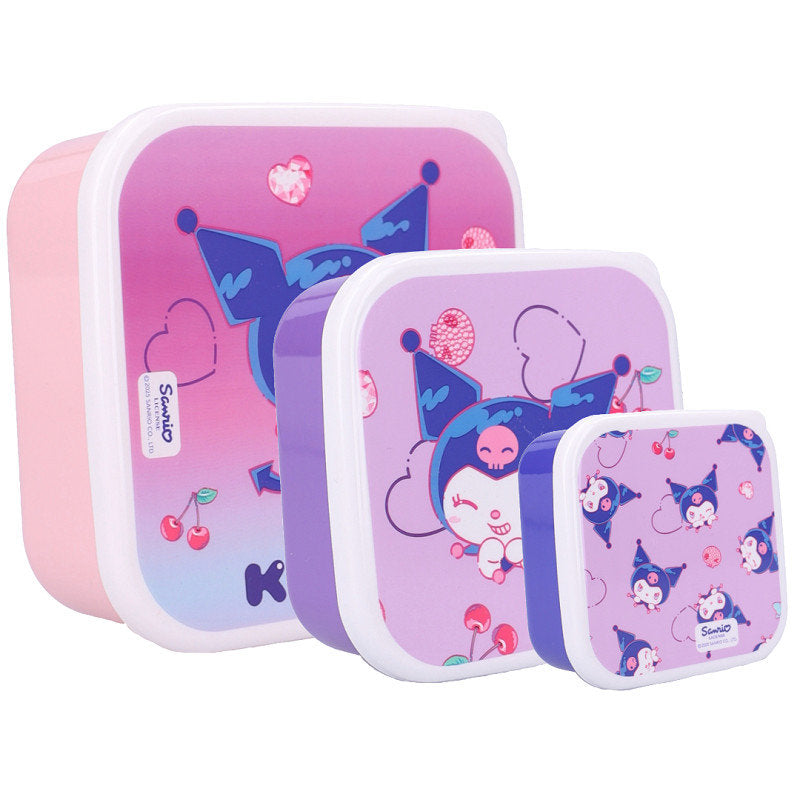 SANDWICHERA SET 3 EN 1 KUROMI & FRIENDS FRESH BITES | VADOBAG | 1 UNIDAD | 8712645329966 Imagen principal del producto