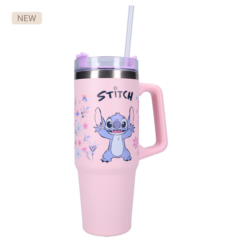 Vaso aluminio con tapa 900 ml Stitch Bliss VADOBAG