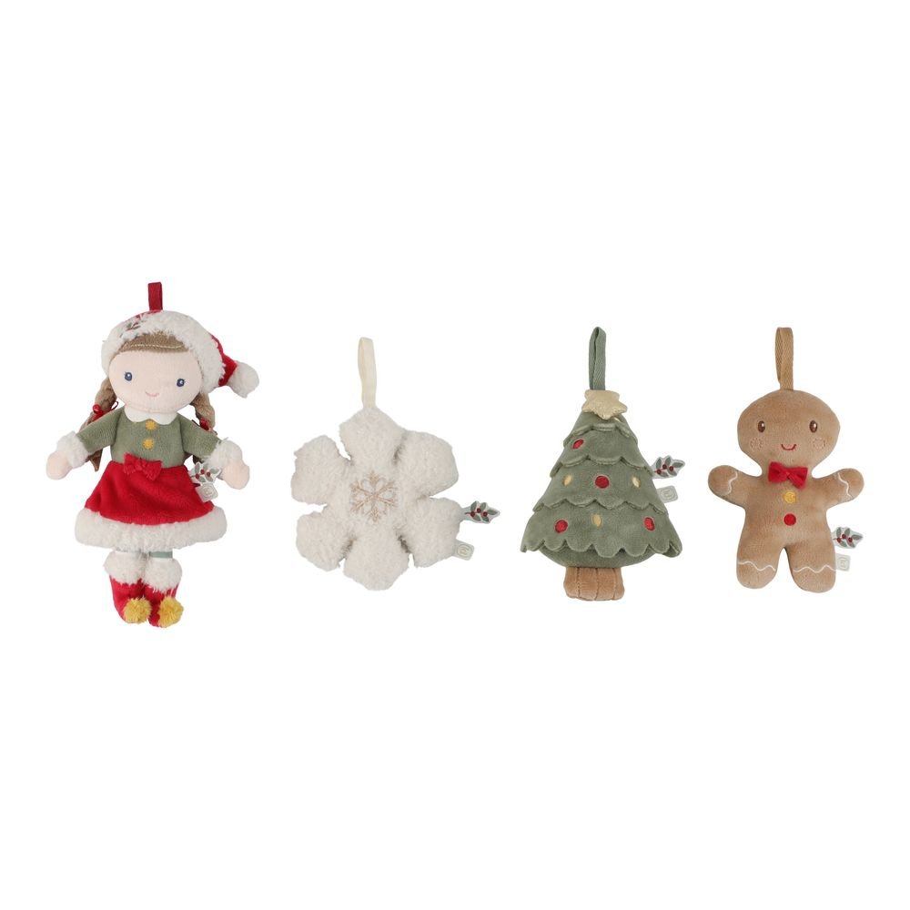Adornos Árbol Navidad Rosa Little Dutch Imagen principal del producto