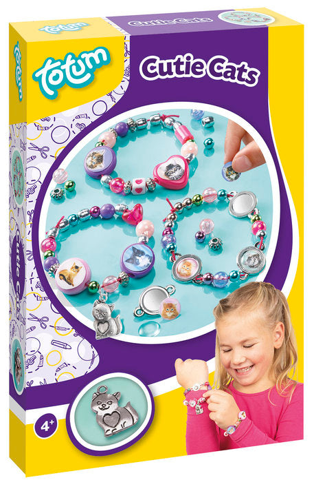JUEGO CREA PULSERAS CON CHARM DE GATITOS | TOTUM | 1 UNIDAD | 8714274029828 Imagen principal del producto